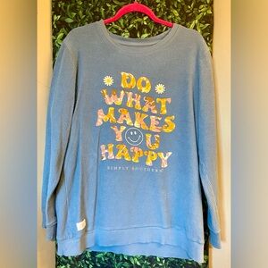 Simply Southern M long sleeve sweatshirt